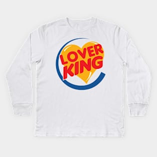 Lover King Kids Long Sleeve T-Shirt